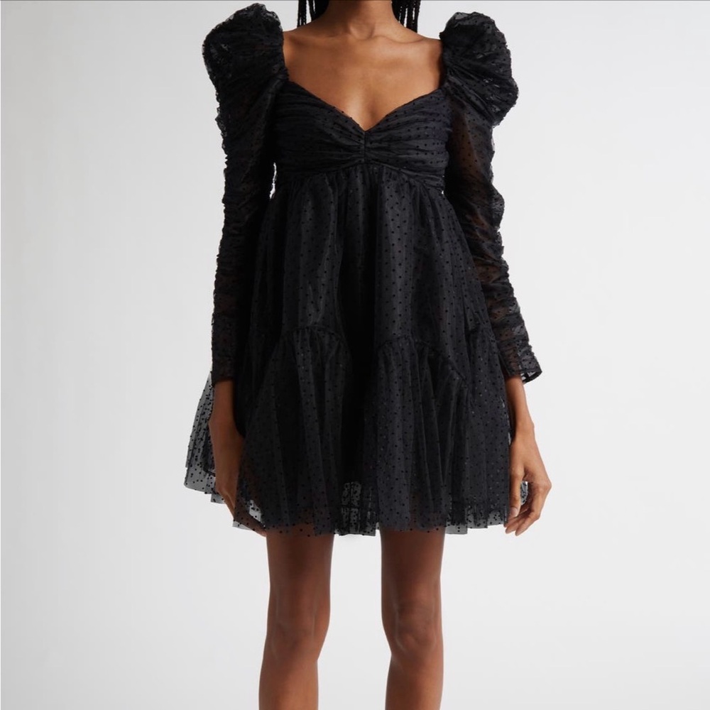 Zimmermann Black Midi Dress